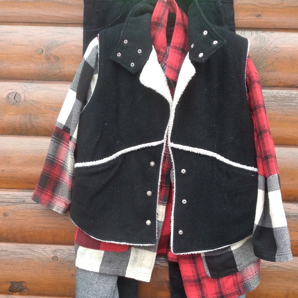 🏍️  LEATHER BOMBER Motorcycle Jacket BLACK Gypsy UniSex - Picture 10 of 16